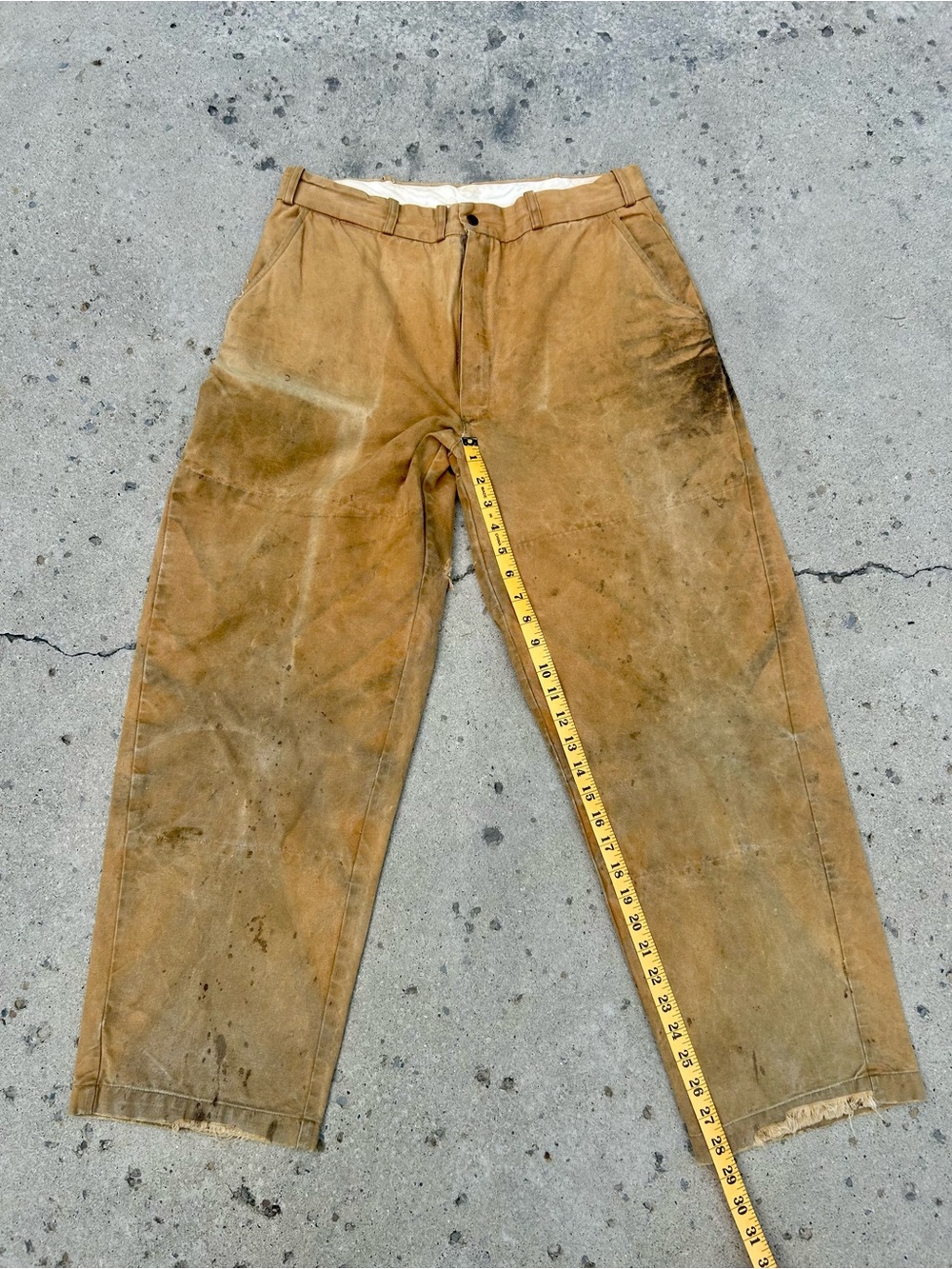 Rare Utica Duxbak Corp Canvas Hunting/Field Pants - Picture 10 of 14